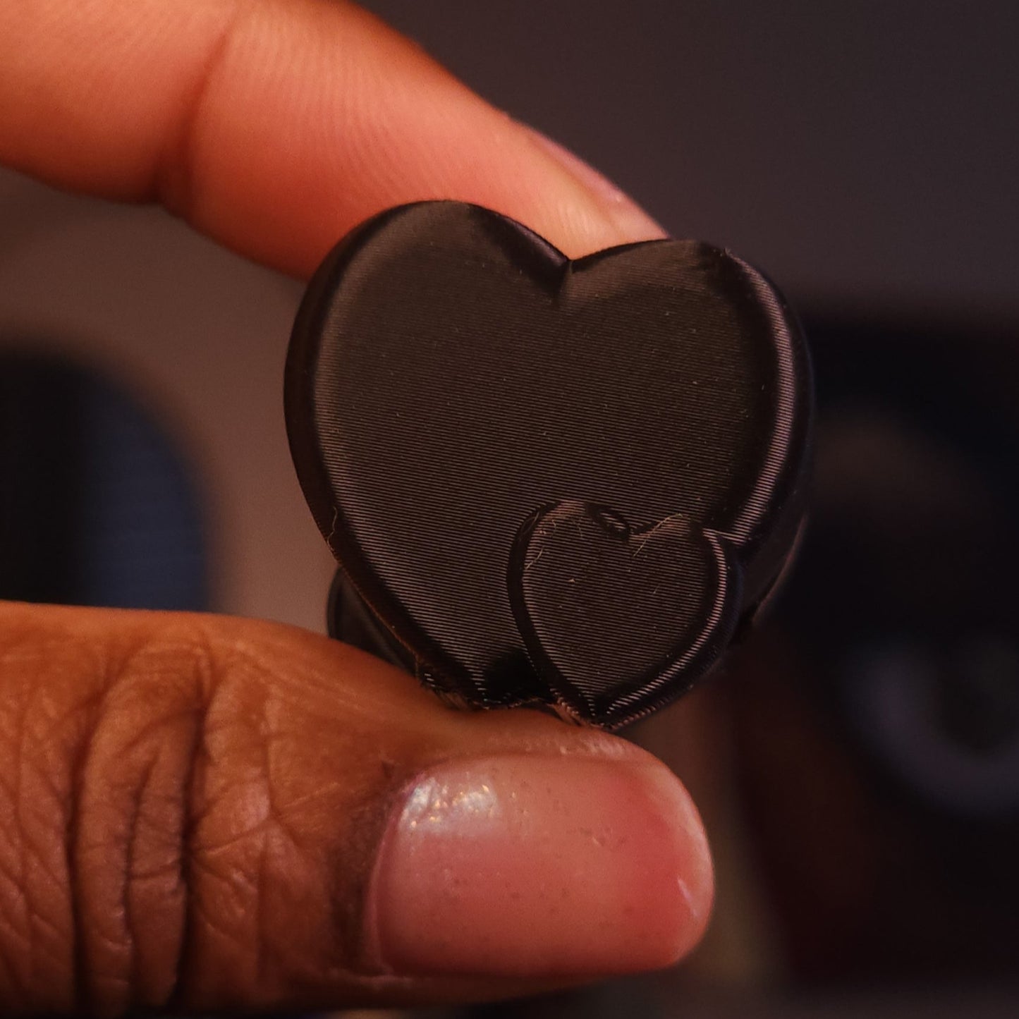 Heart Bag Barrettes