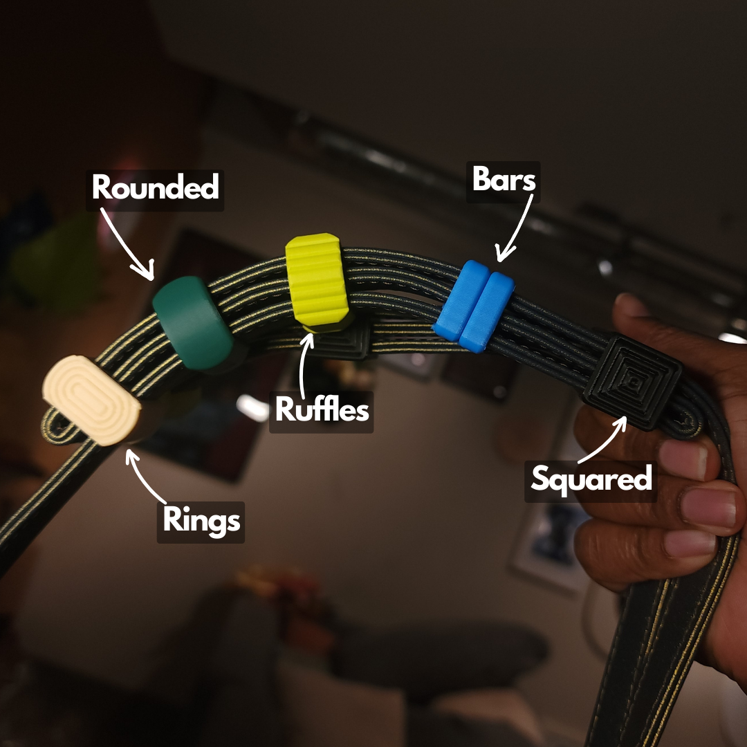 Squared - Bag Barrettes