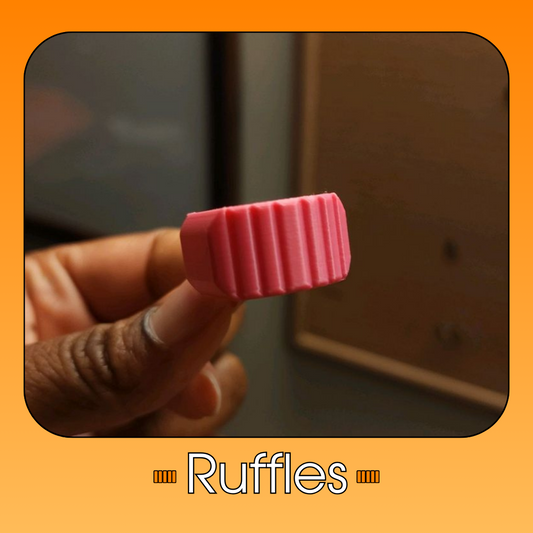 Ruffles- Bag Barrettes