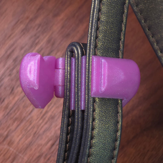 Heart - Bag Barrettes