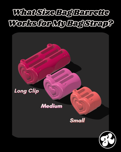 Rounded - Bag Barrettes
